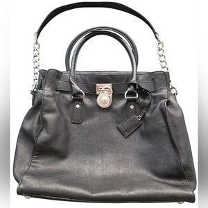 Michael Kors Black Hamilton Tote Bag